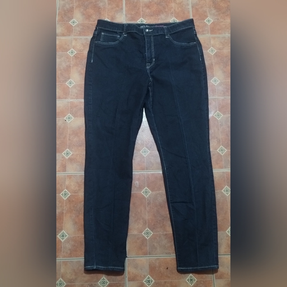 EUC Faith Dark Blue Denim Jeans Size 16